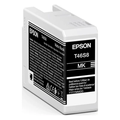 Image de Cartouche d&#039;encre Epson T46S800 25 ml Noir mat
