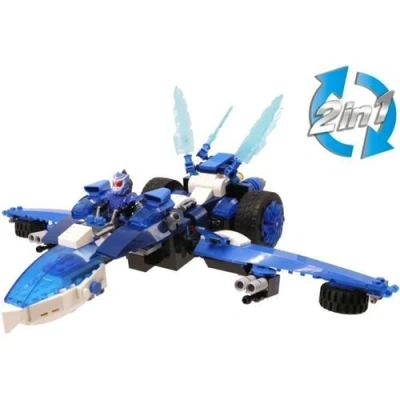 Image de Vehicule Wise Blocks Frosteon transformable 2 en 1 + figurine Jeu de construction EU388026