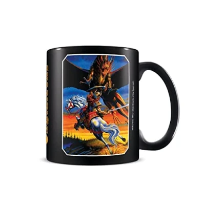 Afbeelding van Pyramid International Dungeon &amp; Dragons Mok (Dragon Slayer Mok) van zwart keramiek, 325 ml, koffiemok en geschenken kerker draken officieel product