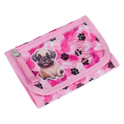 Afbeelding van Baagl Pochette tour de cou pour enfant Portefeuille garçon porte monnaie, mini Pattes