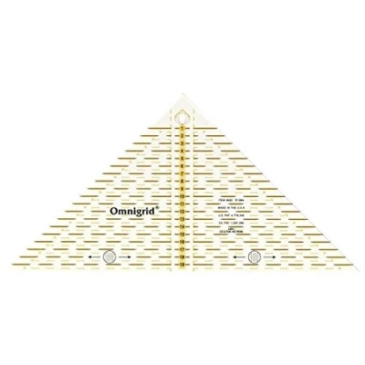 Image de Prym Quick Triangle Ruler with cm Scale for 1/4 Squares Up to 20