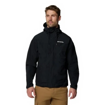 Afbeelding van Columbia CHALLENGER Windbreaker Outdoorjas, Heren, Maat: Small, Black