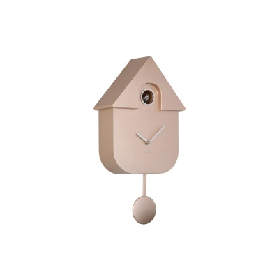 Afbeelding van Karlsson Wandklok Modern Cuckoo Metallic rose gold