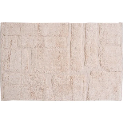 Afbeelding van Veer Carpets Badmat Bibi Beige 60 x 100 cm