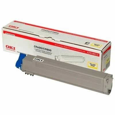 Afbeelding van OKI 42918913 Toner Geel
