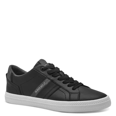 Afbeelding van s.Oliver Herren Sneaker flach zum Schnüren, schwarz (BLACK), 41