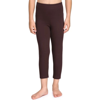 Afbeelding van Merry Style Meisjes Leggings Sport Vrijetijdsbroek Capri Katoen MS MS10 226 LE Bruin 152