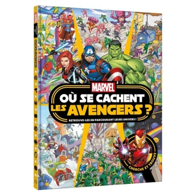 Image de MARVEL Où se cachent les Avengers ? Cherche et trouve