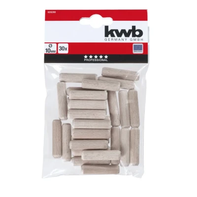 Afbeelding van KWB Houten deuvels 10mm 30 stuks