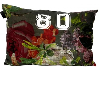 Afbeelding van Madison Sierkussen 60x40 cm Roses grey