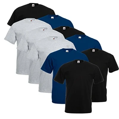 Afbeelding van Fruit of the Loom T shirts voor heren (set van 5 stuks)