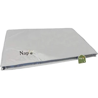 Afbeelding van Nap&#039;zzz draadkooikussen waterproof grijs 120x74x5 cm Gebr. de Boon