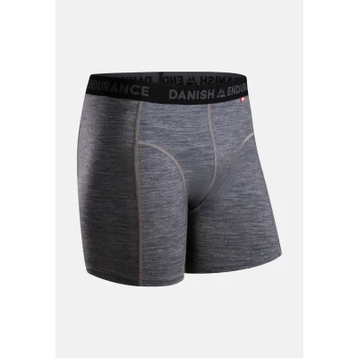 Afbeelding van Danish Endurance Hightech Zwemshorts, Heren, Maat: Large, Grey