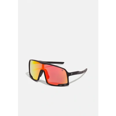 Afbeelding van CHPO Henrik Unisex Zonnebril, Maat: One Size, Black/red