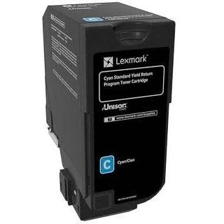 Afbeelding van Lexmark 74C2SC0 Toner Cyaan