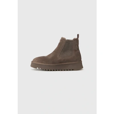 Afbeelding van Tamaris Lage laarzen, Dames, Maat: 39, Taupe Schoenen