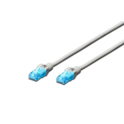 Image de DIGITUS Premium cordon de raccordement 10 m gris