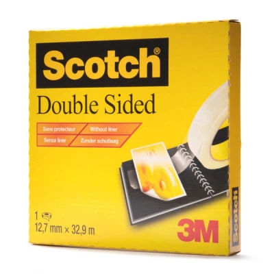 Image de Scotch Ruban adhésif double face transparent 665 12mmx33m