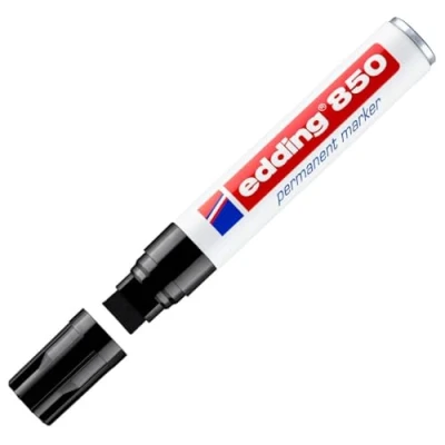 Afbeelding van Edding Permanente Marker E 850 Zwart Permanent