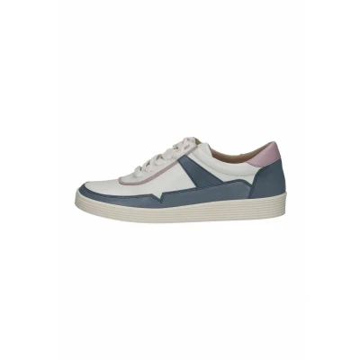 Afbeelding van Caprice Sneaker Sneakers laag, Dames, Maat: 36, Blue comb Leer en textiel