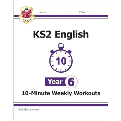 Afbeelding van New KS2 English 10 Minute Weekly Workouts Year 6
