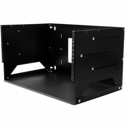 Afbeelding van StarTech Wand monteerbaar server rack ingebouwd schap wandkast massief staal 4U