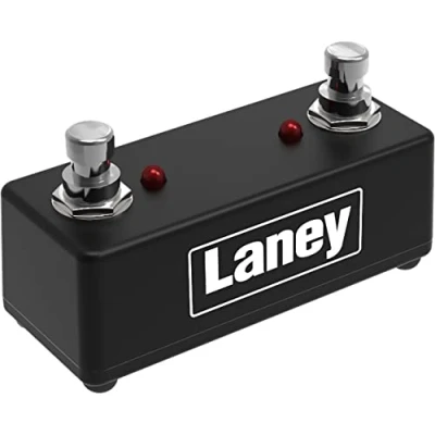 Afbeelding van Laney FS2 Mini Dual Switch pedaal, ledlicht, met afneembaar lood