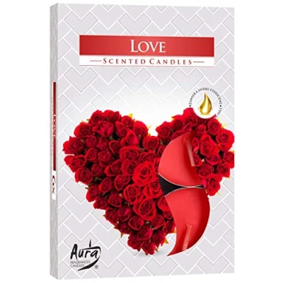 Afbeelding van Love waxinelichtjes Aura