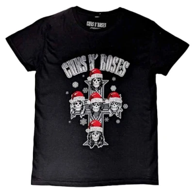 Afbeelding van Guns N&#039; Roses Appetite Christmas Heren T shirt L Zwart