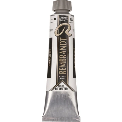 Afbeelding van Rembrandt olieverf gemengd wit 103 40mL