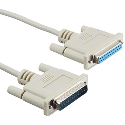 Afbeelding van Nilox NX090303102 seriële kabel Wit 9 m DB 25