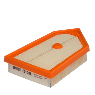 Afbeelding van HENGST Filter E2120L Luchtfilter 46mm 162mm 254mm insert FORD: Fiesta 7, Puma Off Road, Mk7 Van