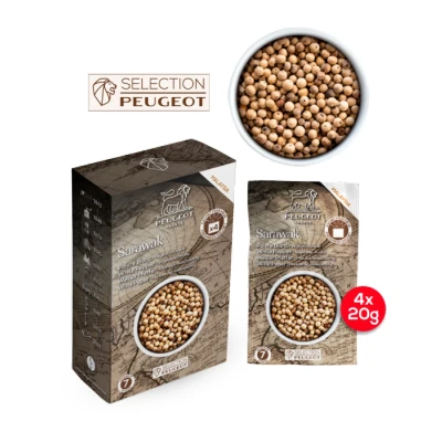 Afbeelding van Peugeot Boite De 4 Sachets Sarawak Poivre Blanc 80g (4*20g)
