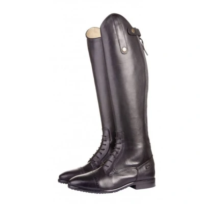 Image de HKM Bottes d&#039;Équitation Valencia Noir 39 S/R