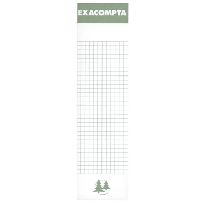 Image de Exacompta Etiquette Cartonnee Blanche Pour Classeur 18x5cm Paquet De 10