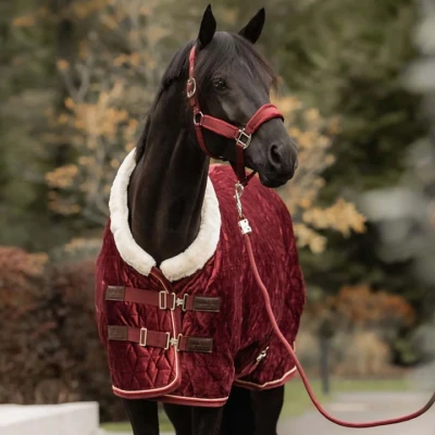 Afbeelding van Kentucky Horsewear Wedstrijddeken Velvet Bordeaux