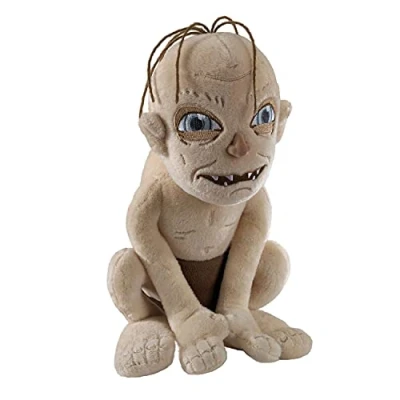 Afbeelding van The Noble Collection Lord Of Rings Pluche knuffel Gollum 23 cm Bruin