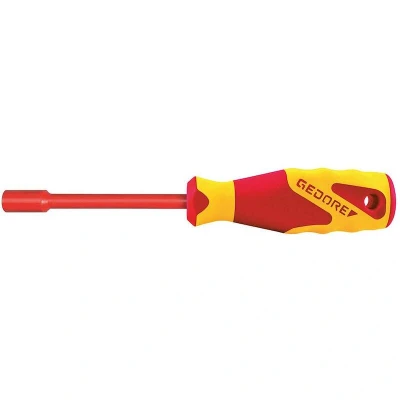Afbeelding van Gedore VDE 2133 7 Dopschroevendraaier Sleutelbreedte: mm Sleutelbreedte (inch): 1/4 inch Koplengte: 125