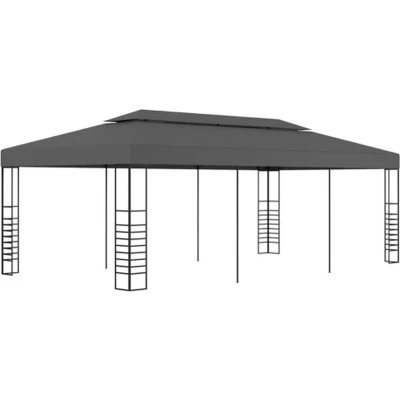 Afbeelding van Prieel 3x6 m antraciet