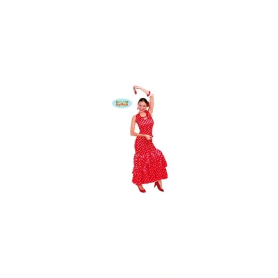 Image de Costume espagnole rouge a pois blanc
