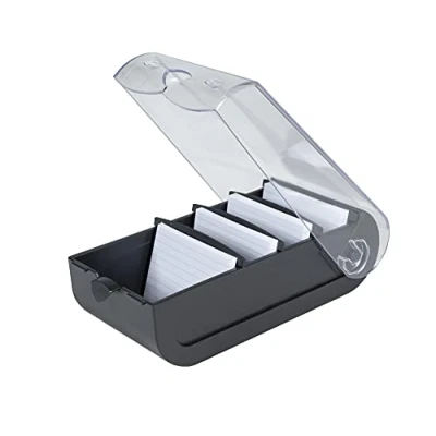 Afbeelding van Exacompta systeemkaartenbak Bunnybox, ft A8, zwart