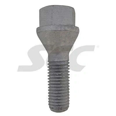 Afbeelding van SCC Fahrzeugtechnik M1415KE237 Wielbouten M14 x 1,5 Conische zadel F zilver voor staalvelgen 17 Staal Buiten zeszijdig