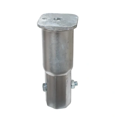 Afbeelding van Wovar Schroeffundering Koppelstuk Plat 63,5 x 180 mm Per Stuk