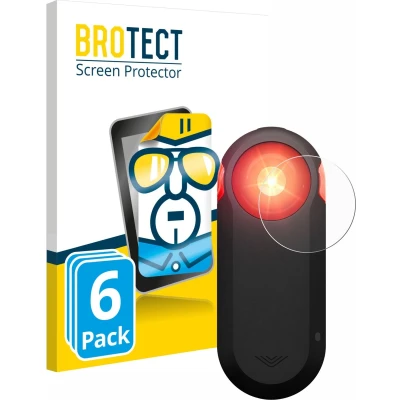 Afbeelding van BROTECT Screenprotector voor Garmin Varia RTL516 Folie Beschermfolie transparant (6 Stuks)