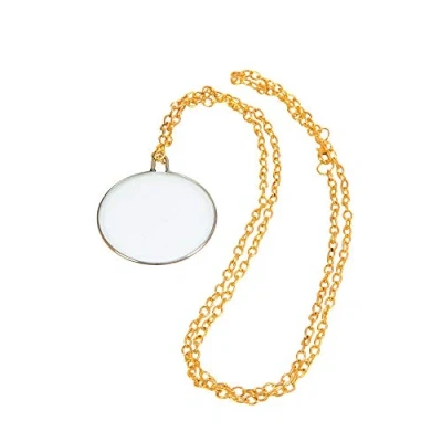 Afbeelding van Bristol Novelty Ba097 Monocle voor heren, goud, eenheidsmaat