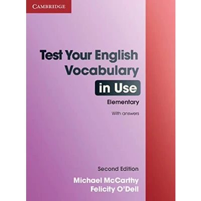 Afbeelding van Test your English Vocabulary in Use Pre Intermediate and Intermediate. Edition with answers