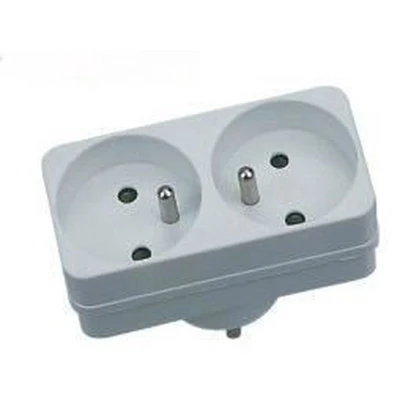 Afbeelding van Biplite GAO 2x16A Wit, NF compatibel