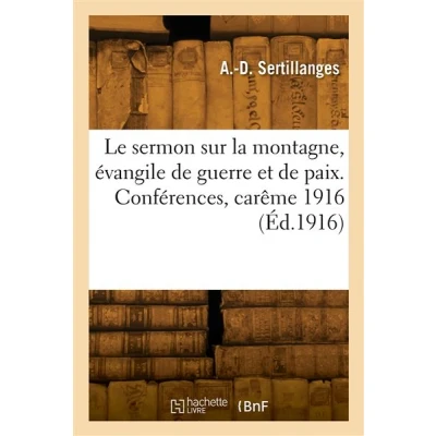 Image de Le sermon sur la montagne, évangile de guerre et paix