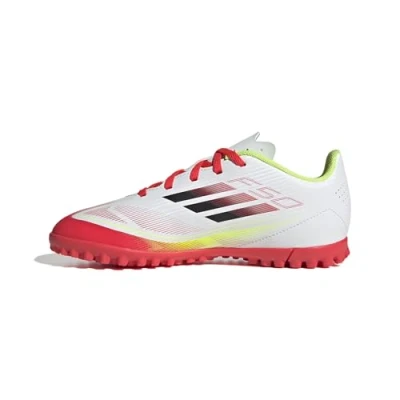 Afbeelding van adidas Performance F50 Club Turf Voetbalschoenen Kids Kinderen Wit 33