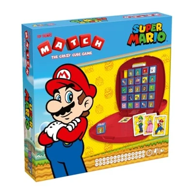 Afbeelding van Top Trumps Super Mario Match spelletjes voor kinderen 4 jaar ouder wedstrijd logica spel 2 spelers strategiespellen bordspel